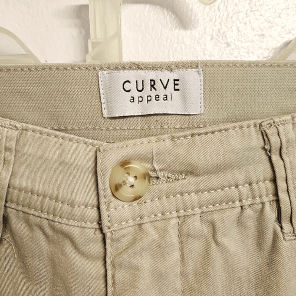 Tan Flare Wide Leg Jeans